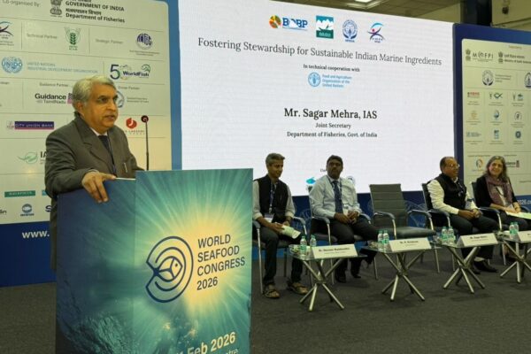 Union Fisheries Joint Secretary Sagar Mehra