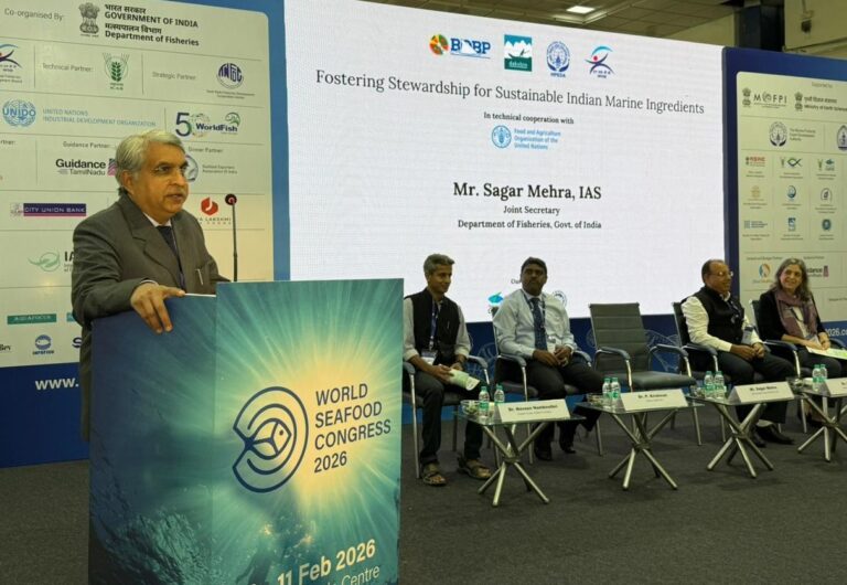 Union Fisheries Joint Secretary Sagar Mehra